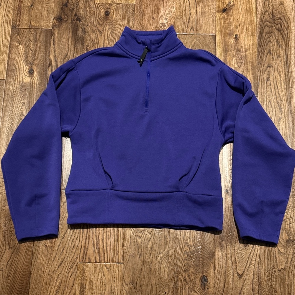 Athleta Women's Purple Quarter-Zip Sz S
